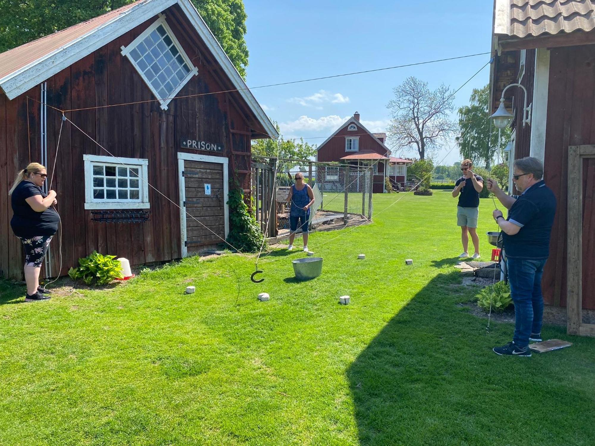 Aeventyrsgardens Vandrarhem, Kinnekulle Källby Buitenkant foto